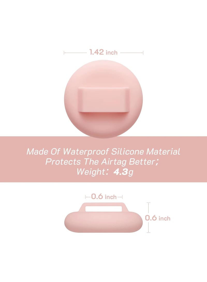 2Pack Airtag Cat Collar Breakaway with Bell,Reflective Kitten Collar with Apple Airtag Cat Collar Holder,Adjustable 7-12In,Safety Buckle for Girl Boy Cats,Pet Supplies,Accessories,Gifts (Pink) - Image 5